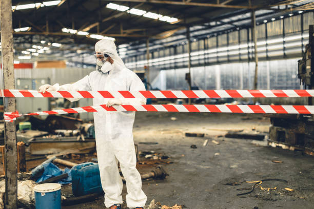 Professional Drug Lab Cleanup technician working in Rochester, MN